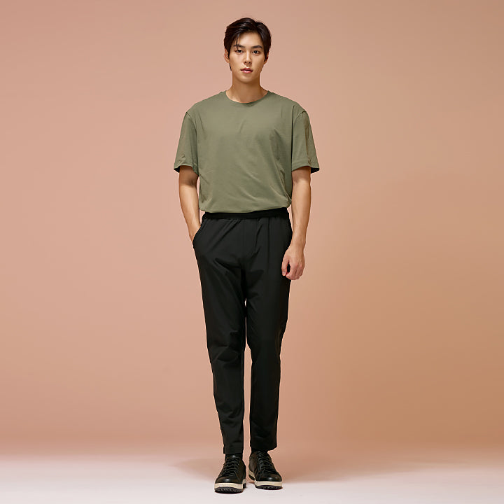 Elastic Pants Tapered Fit 9