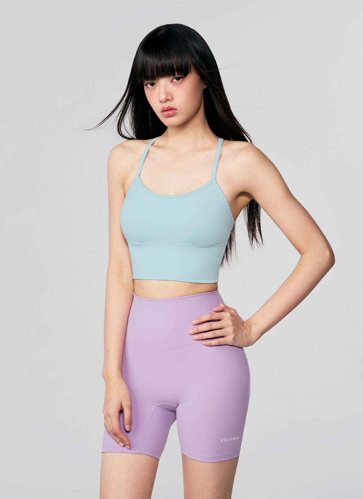 [SET] X-Strap Bra+Black Label 360N Leggings 3.5
