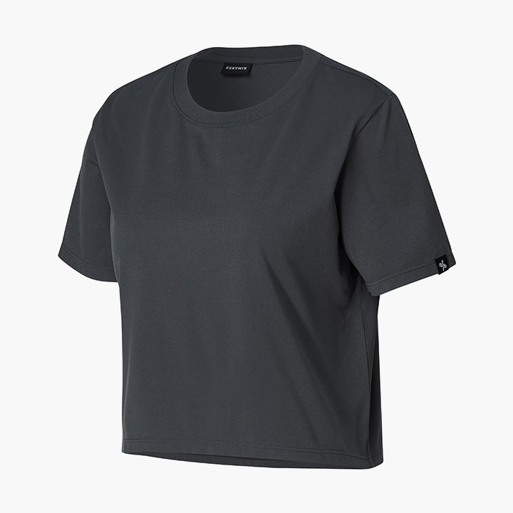 Basic Stretch Crop T-shirts