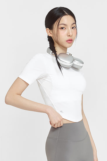 [2 FOR] Ice Scent Cropped Short Sleeve