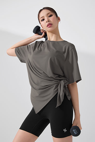 [2 FOR] Ice Feather Light Loose Fit Short Sleeve