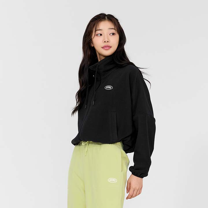 Light Fleece High Neck Zip-up