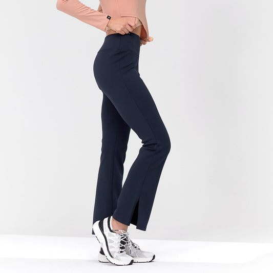 Stretch Formal Bootscut Slit Pants