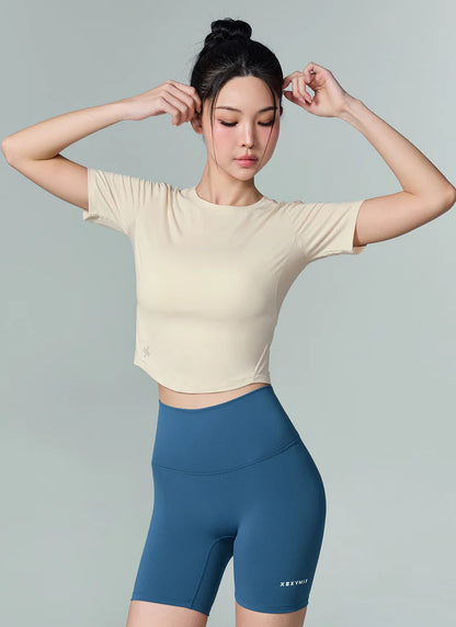 [2 FOR] Ice Scent Cropped Short Sleeve