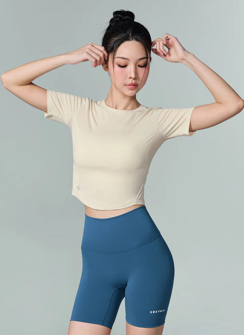[2 FOR] Ice Scent Cropped Short Sleeve