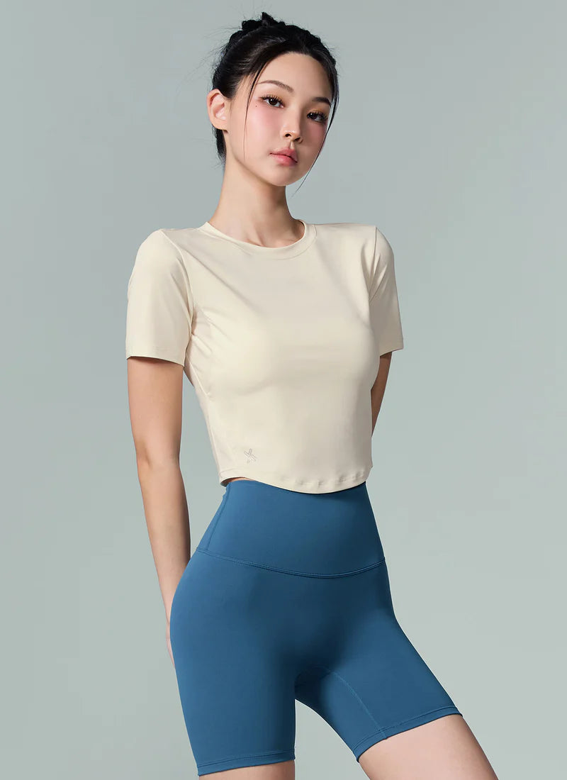 [2 FOR] Ice Scent Cropped Short Sleeve
