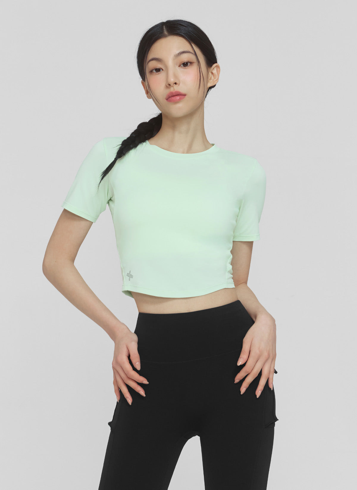 [2 FOR] Ice Scent Cropped Short Sleeve