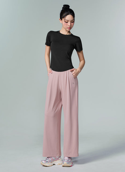 Medium Feather Cooling Two-Tuck Wide Pants