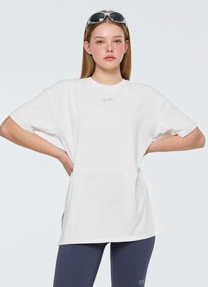 RX Grid Mesh Short Sleeve Top