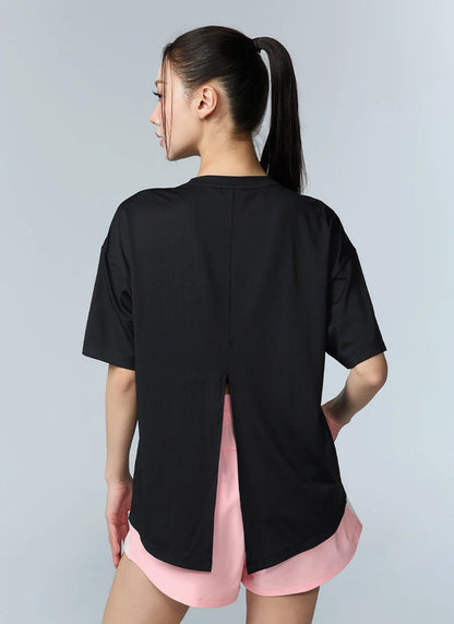 [2 FOR] Ice Feather Mesh 2.0 Back Slit Short Sleeve