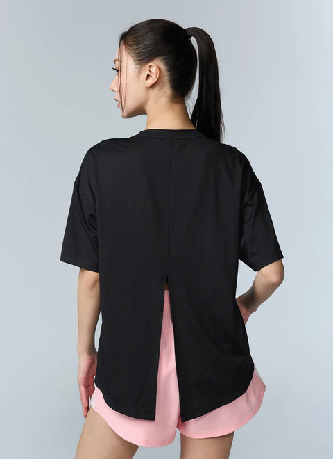 [2 FOR] Ice Feather Mesh 2.0 Back Slit Short Sleeve
