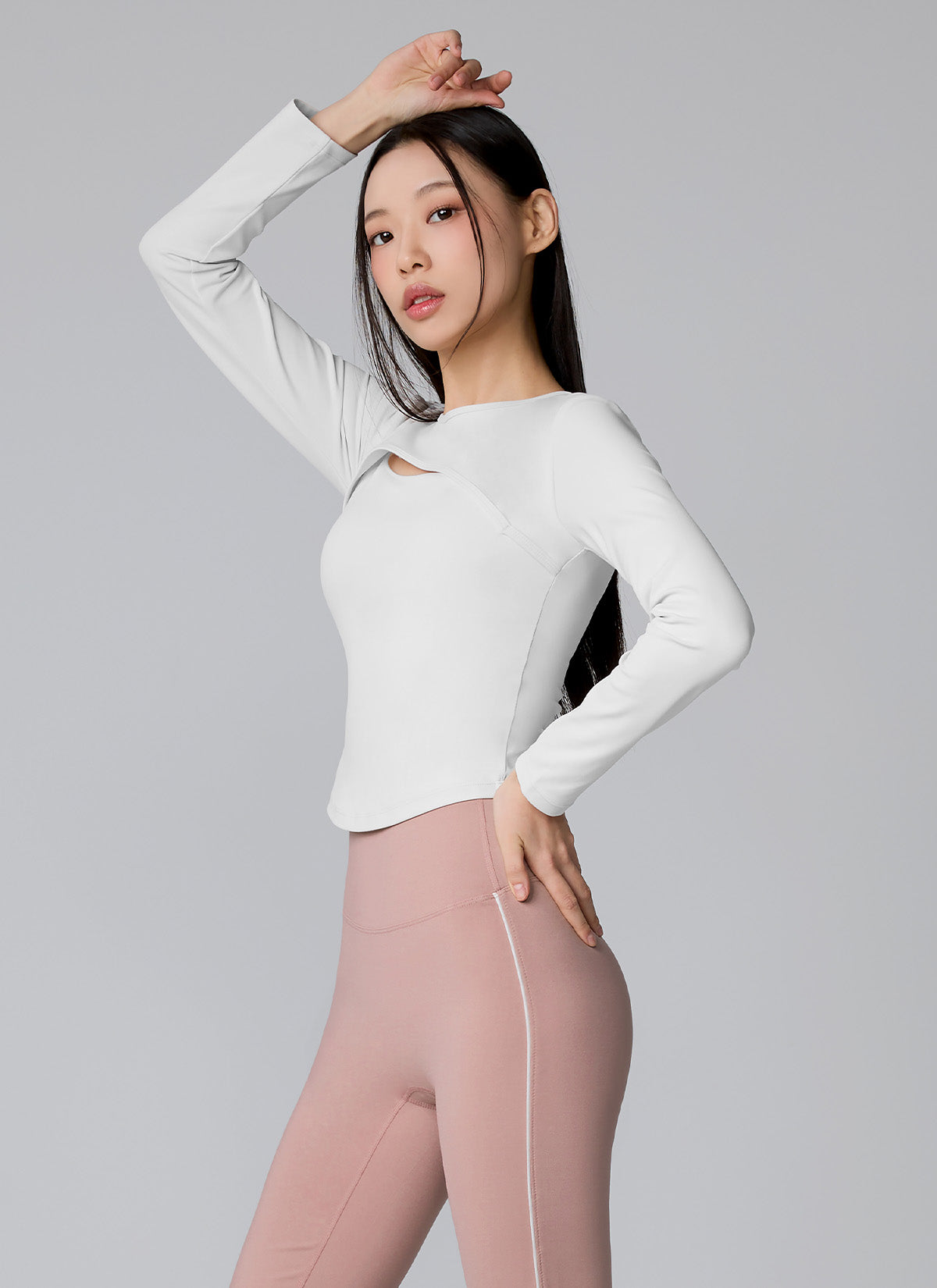 Greige White