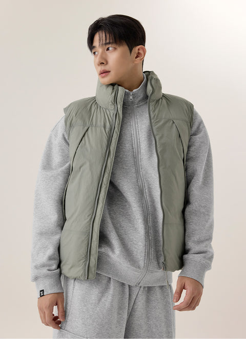 [DEX PICK] Big Pocket Mens Lightweight Padded Vest