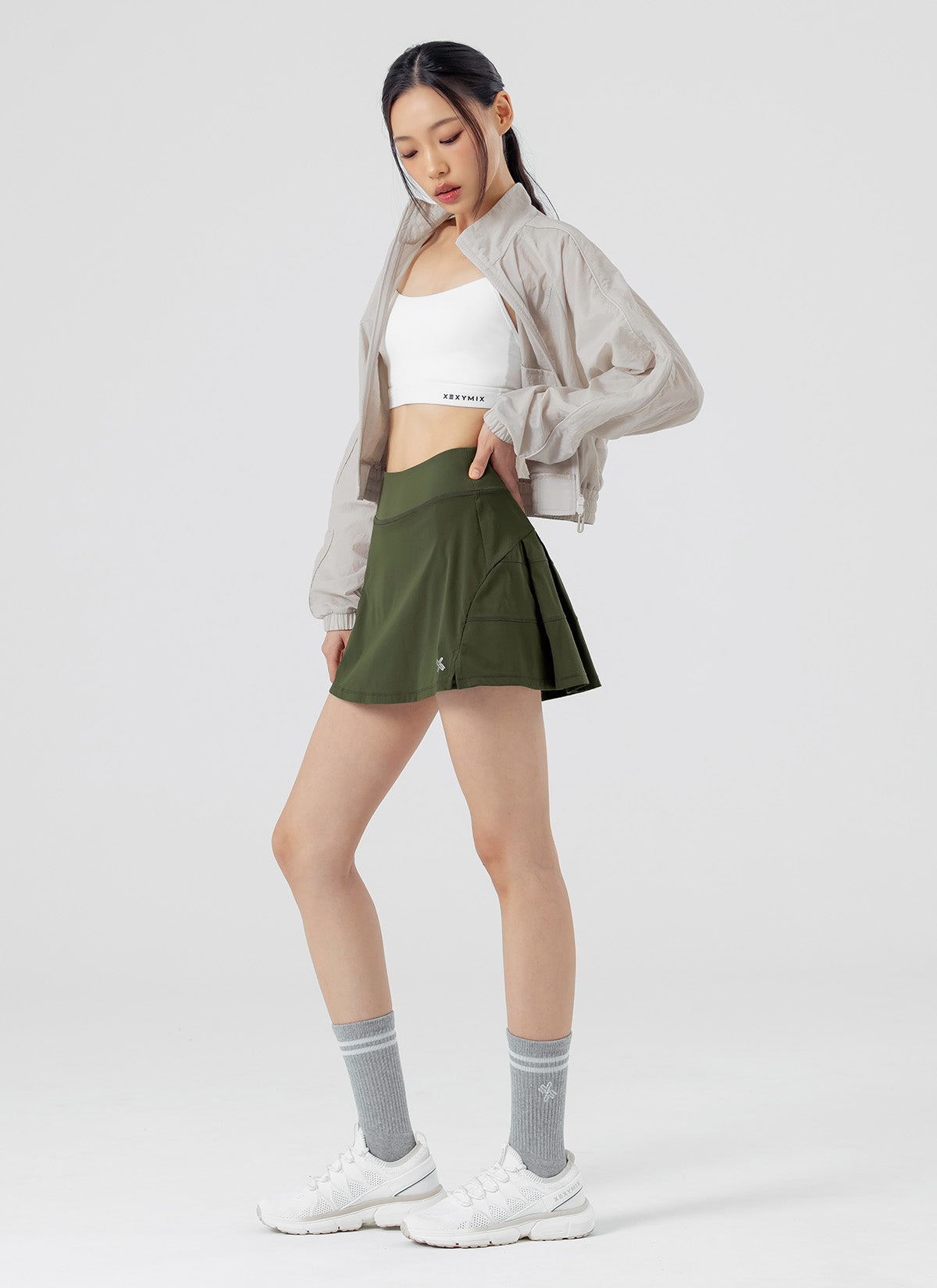 Back Pleats 2-in-1 Skirt – XEXYMIX HONGKONG OFFICIAL