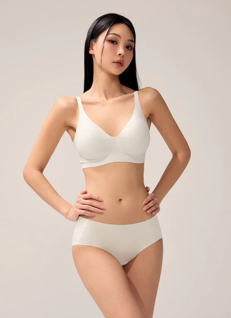 [2 PACK]Mellow Day Hook-Closure Bra