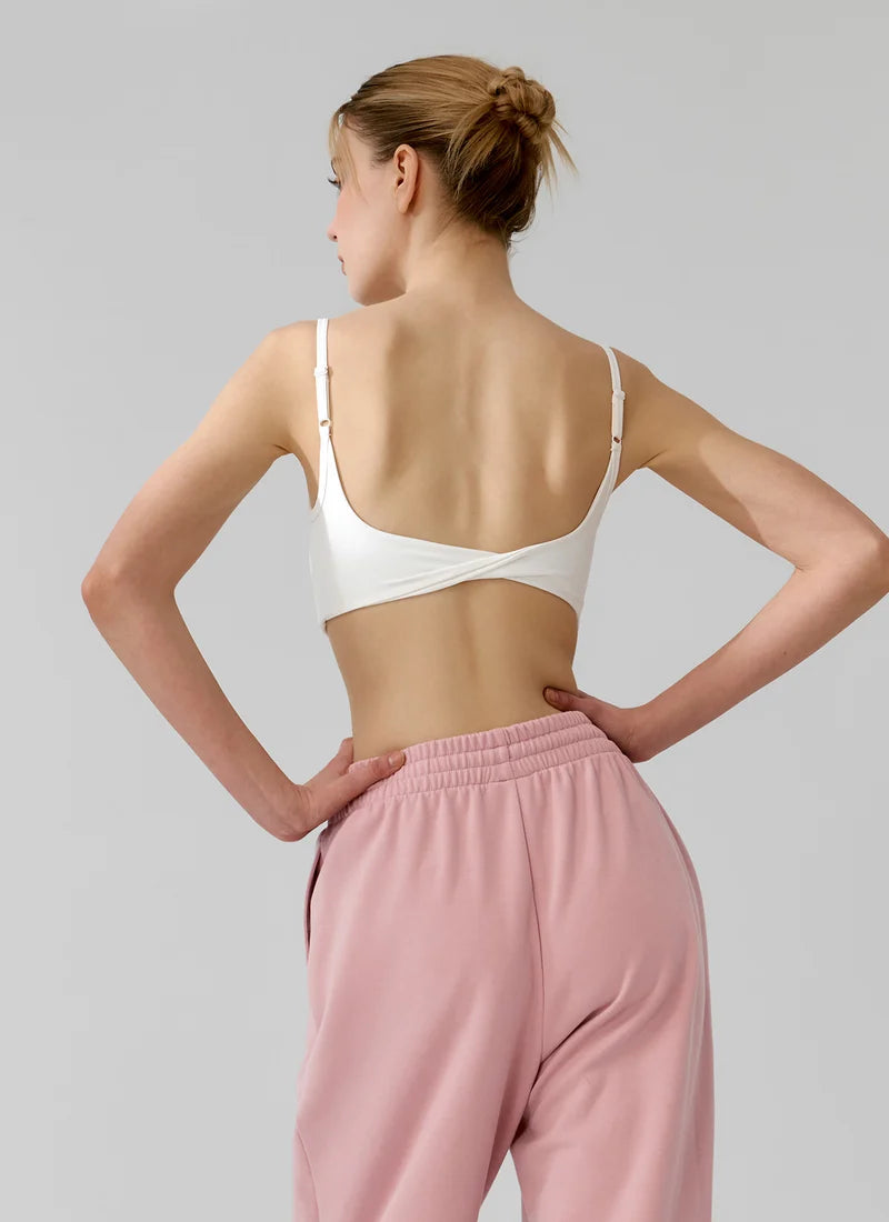 [2 FOR] Black Label Power Rise Back Twist Bra