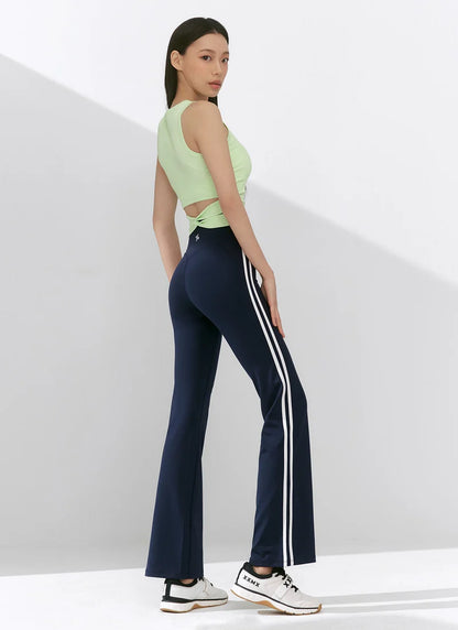 [2 FOR] Comfort Fine Track Line Boot Cut Leggings