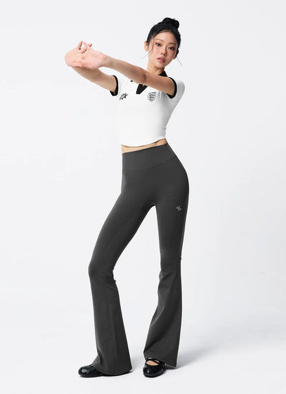 [2 FOR] V-Up 3D Plus Bootcut Leggings