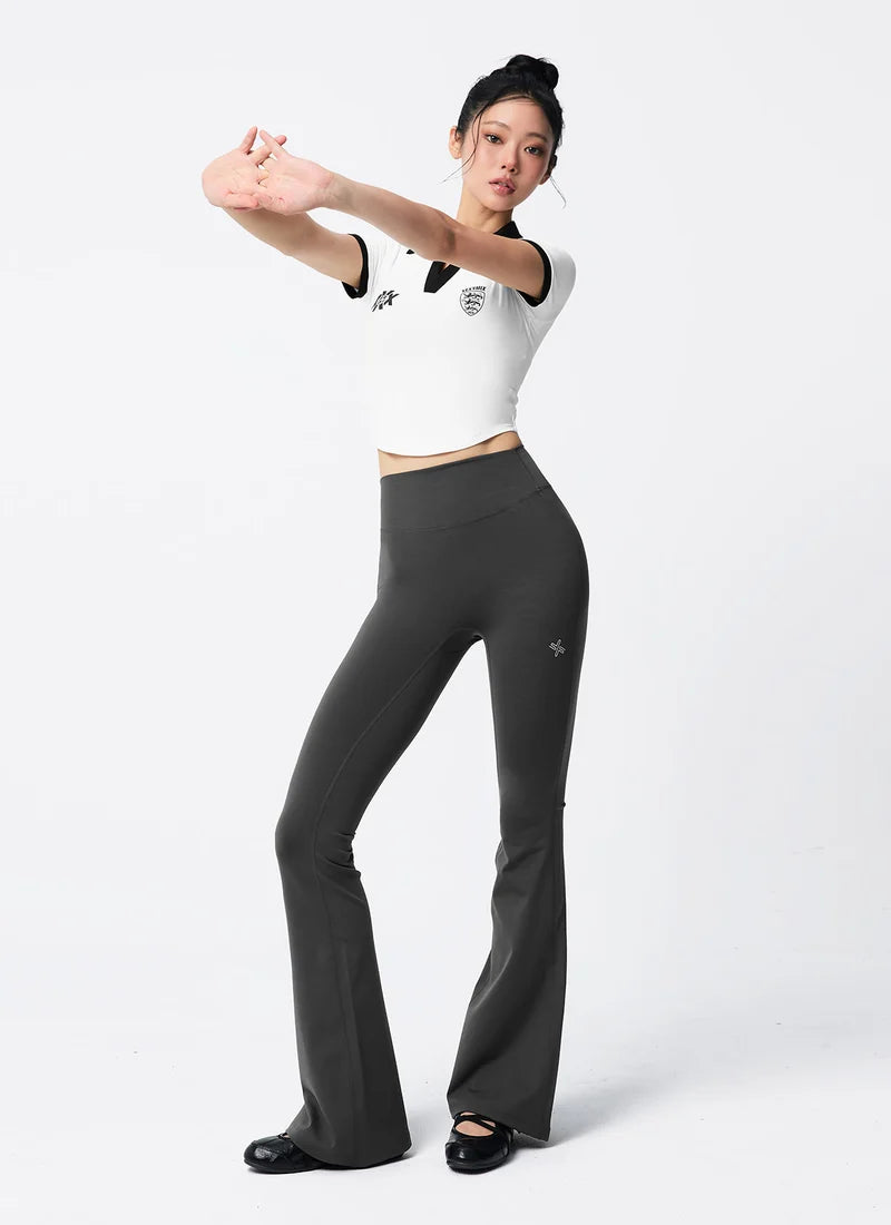 [2 FOR] V-Up 3D Plus Bootcut Leggings