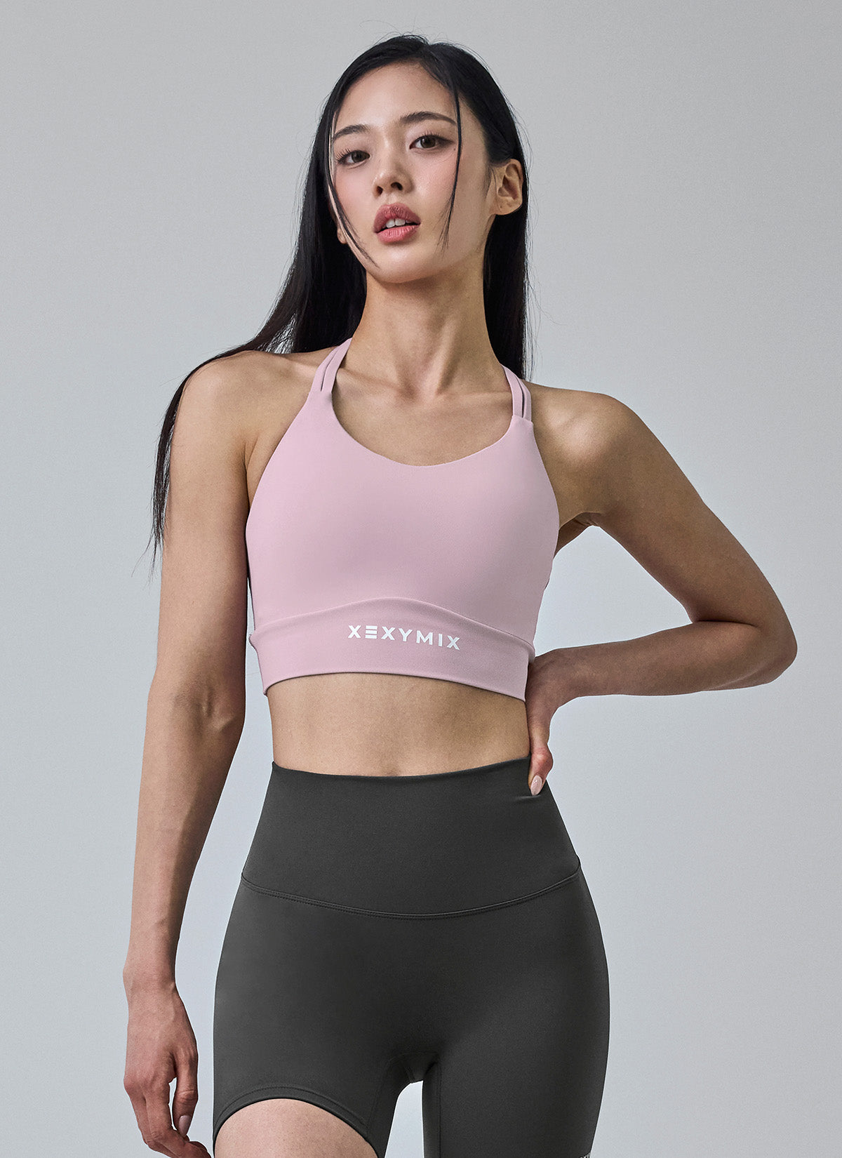 Black Label Signature Power Rise Double Halterneck Bra