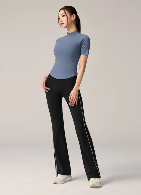 [2 FOR] Comfort Fine Piping Bootcut Leggings