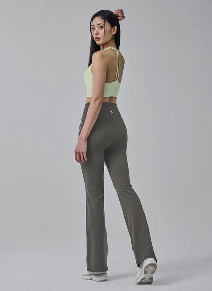 [2 FOR] Comfort Fine Piping Bootcut Leggings