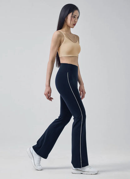 [2 FOR] Comfort Fine Piping Bootcut Leggings