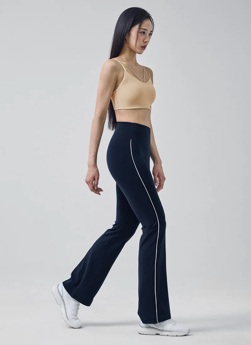 [2 FOR] Comfort Fine Piping Bootcut Leggings