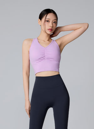 Black Label Power Rise 抓皺短版背心
