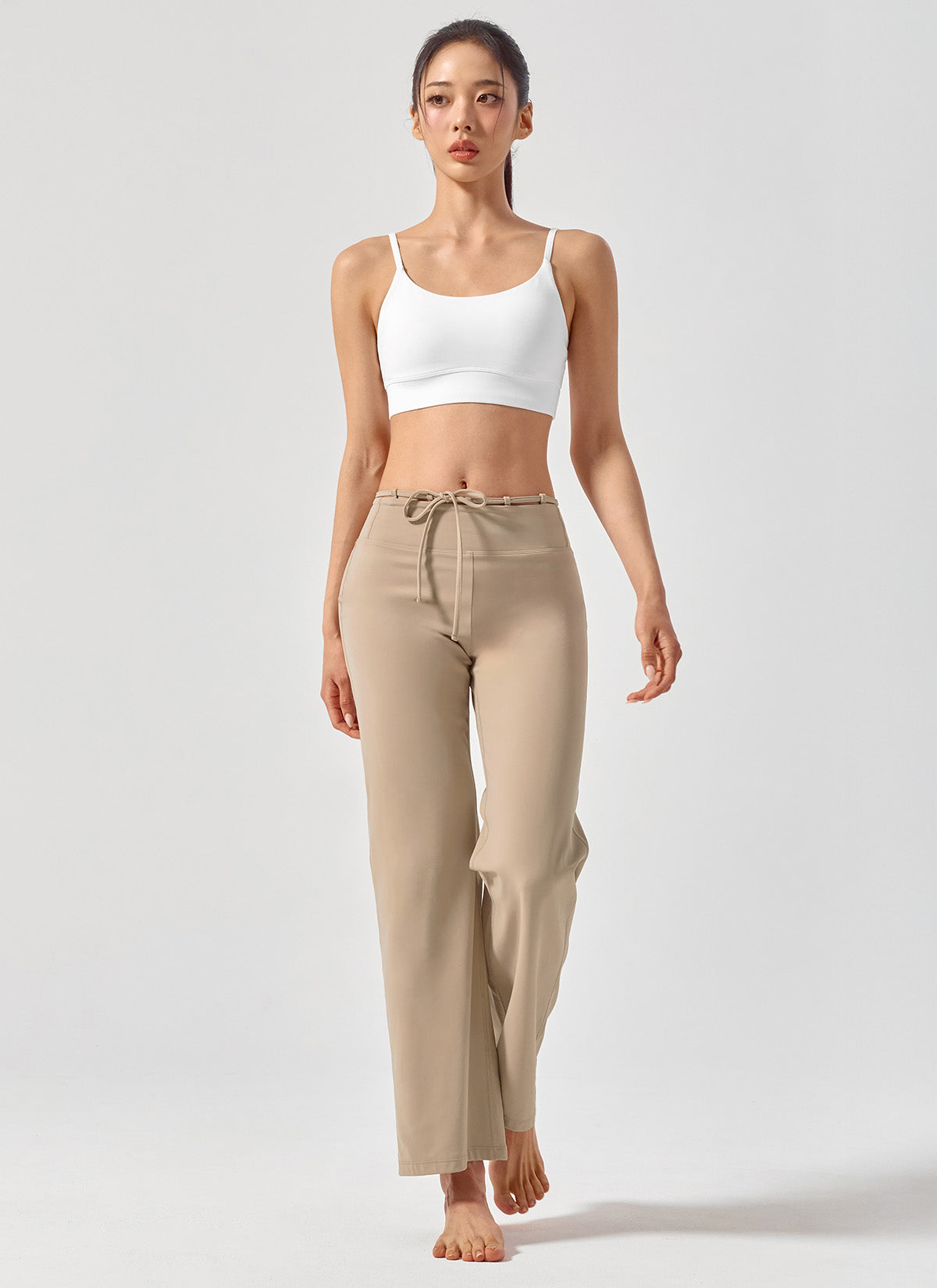 Black Label Power Rise Napping String Wide Leggings