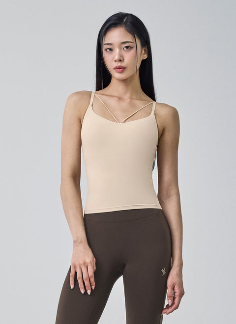[2 FOR] Black Label Signature Power Rise String Tank Top