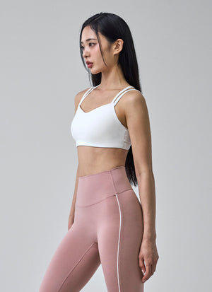 Black Label Signature Power Rise Padded Strap Bra