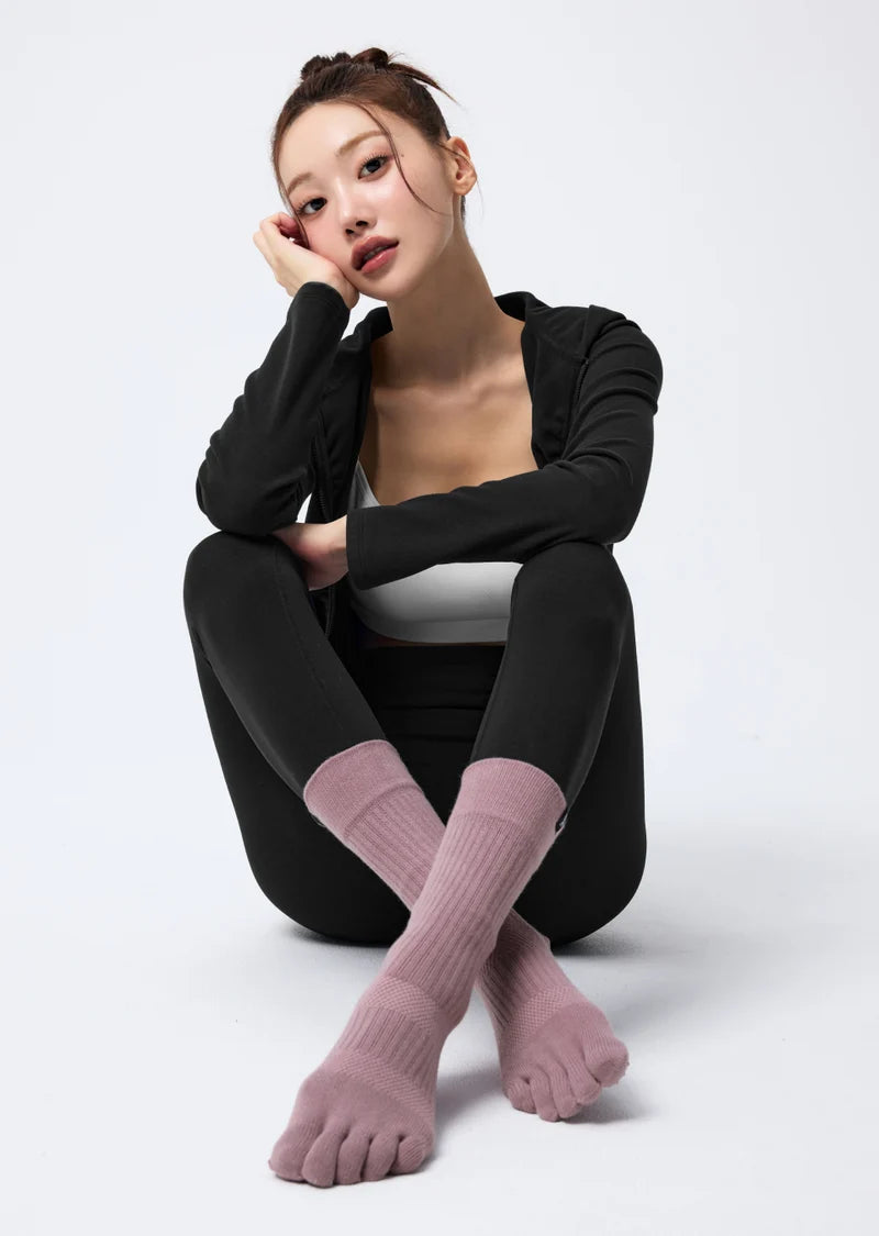 [2 FOR] Crew Toe Socks