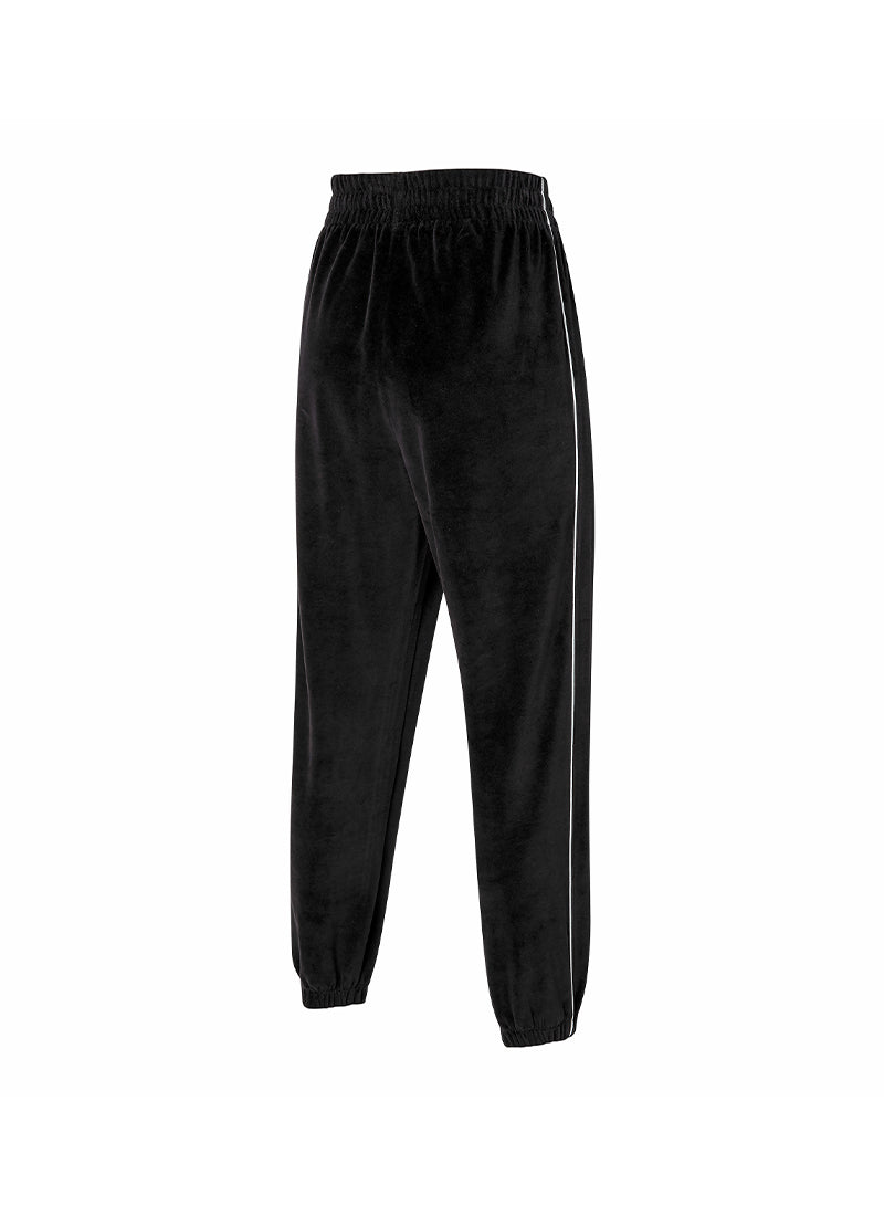 Velour Track Jogger Pants