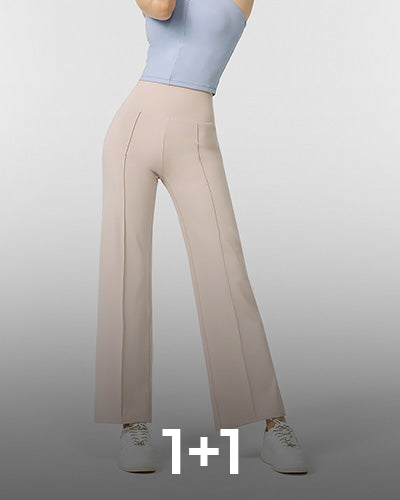 Comfort Fine Pintuck Wide Pants