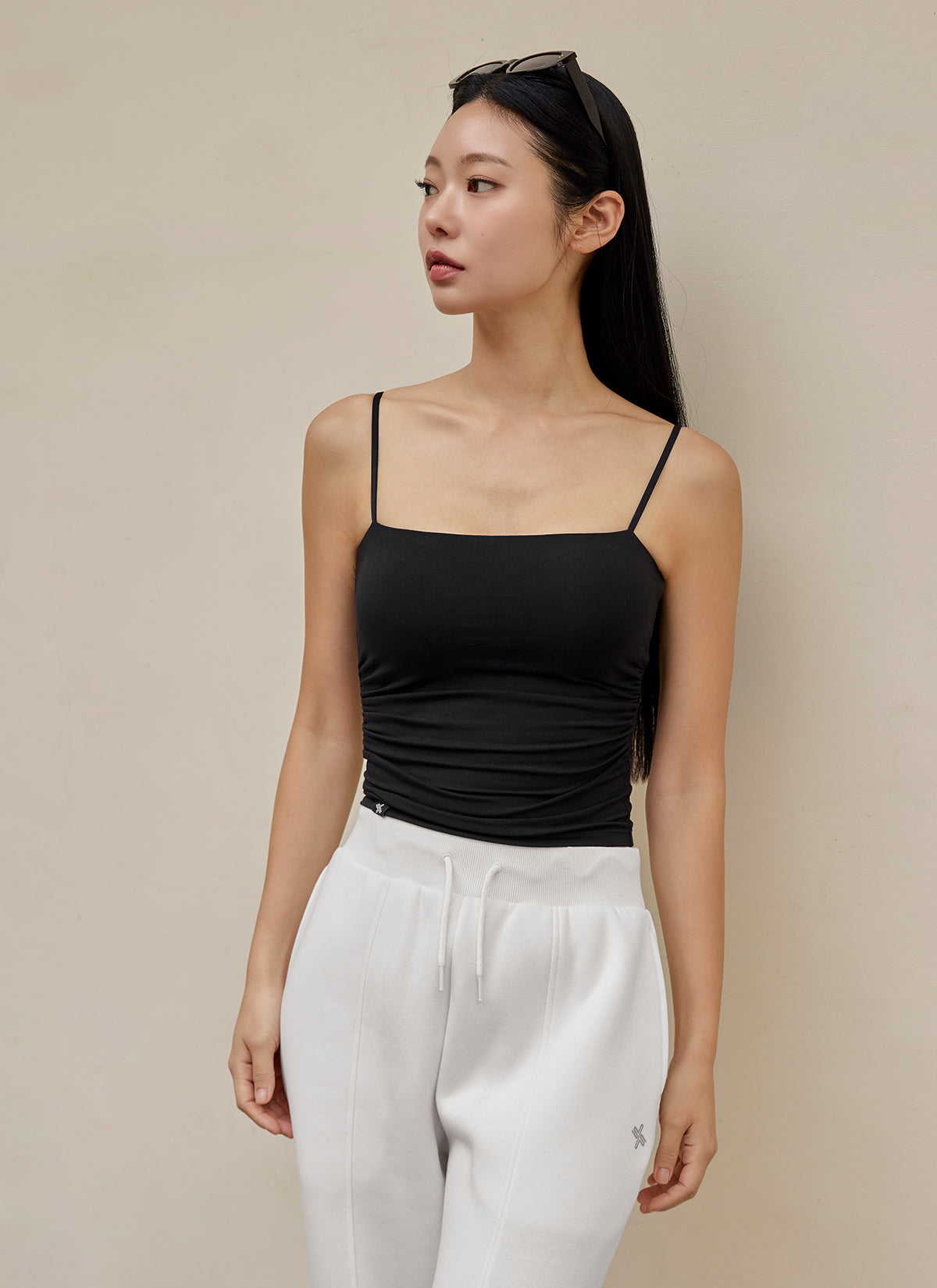 More Smooth Shirring Tank Top