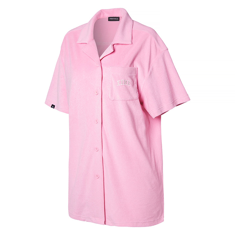 Summer Terry Cover Up Shirts