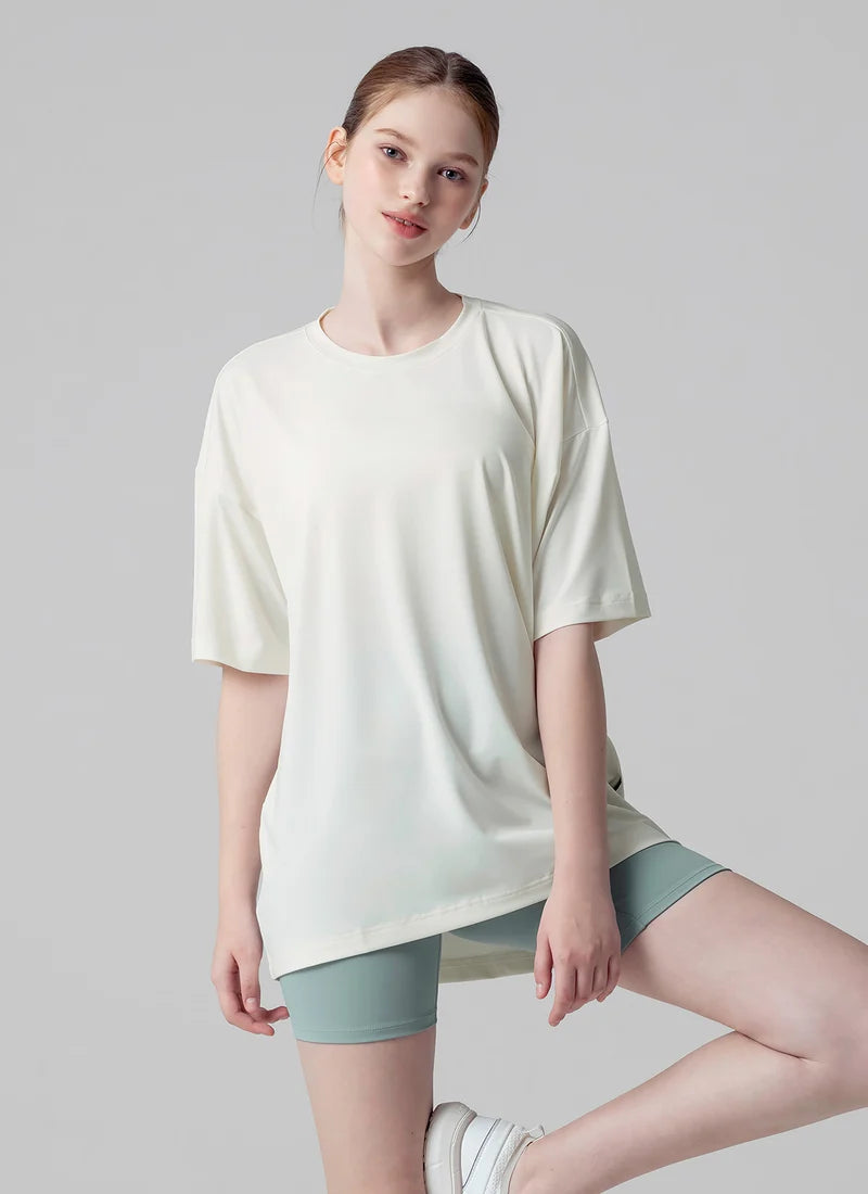 [2 FOR] Ice Feather Over Fit T-Shirt