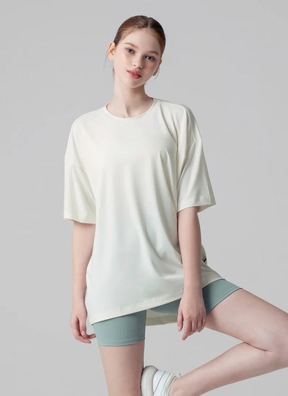 [2 FOR] Ice Feather Over Fit T-Shirt