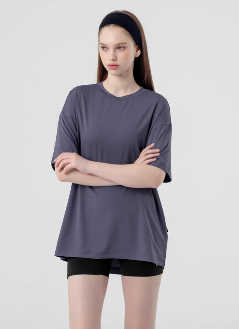 [2 FOR] Ice Feather Over Fit T-Shirt