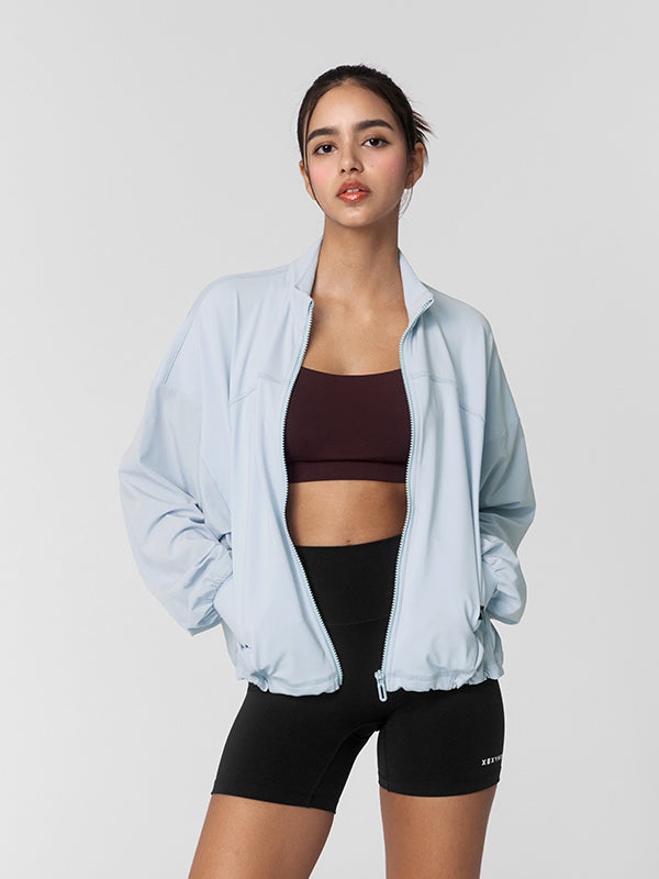 All Easy Overfit Zip-Up