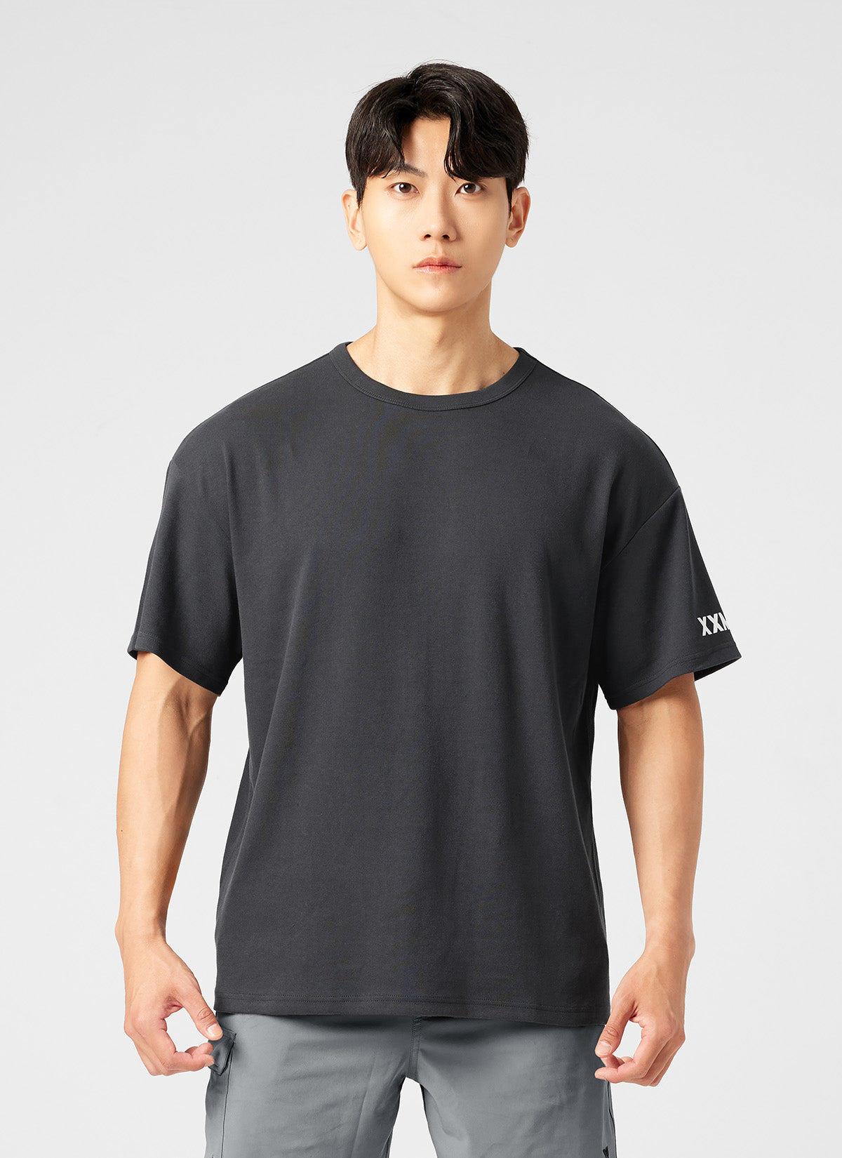 Stretch Logo Overfit Short Sleeve