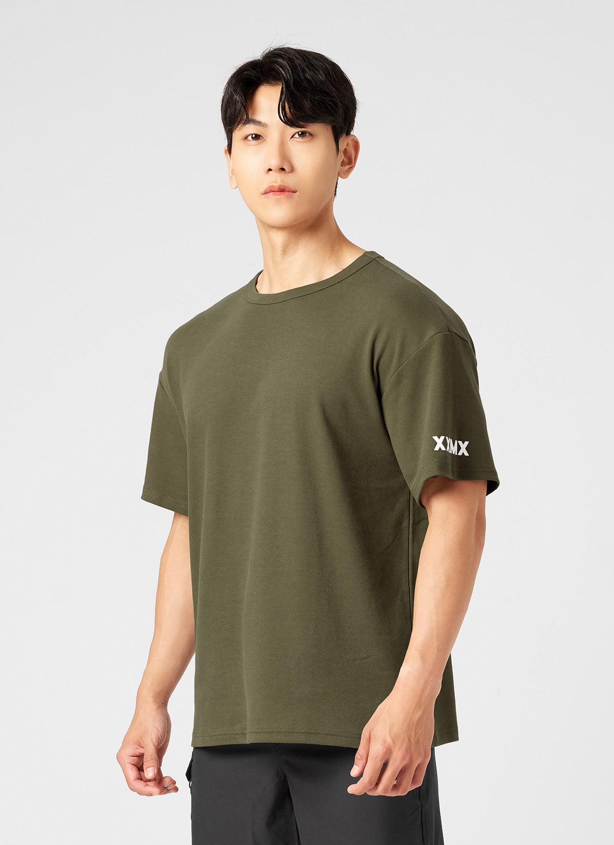 Stretch Logo Overfit Short Sleeve