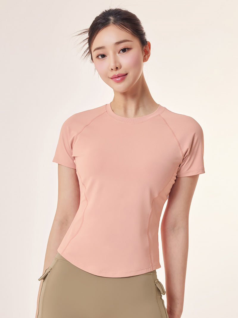 [1+1] Daily Feather Slim Fit Short Sleeve
