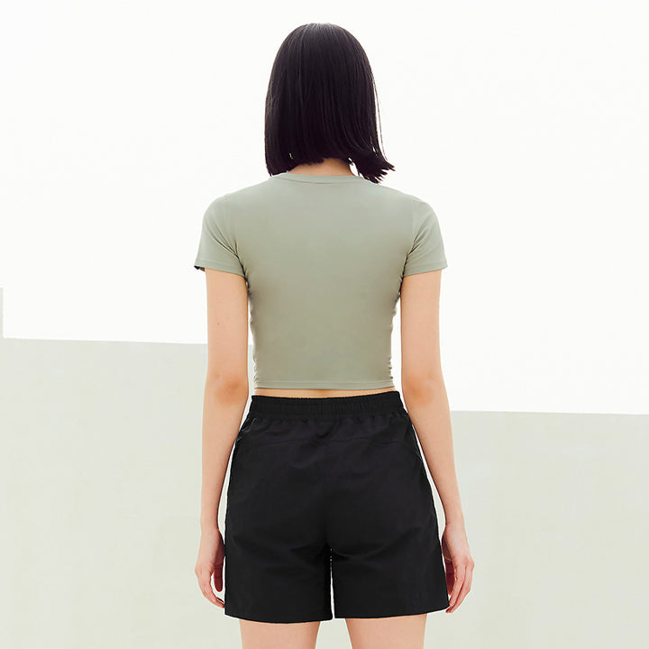 Heva Crop Top _Sage Moss